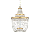 Currey and Company - 9000-1305 - LED Chandelier - Mademoiselle - Clear / Contemporary Gold Leaf / Contemporary Gold
