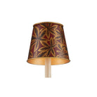 Currey and Company 0900-0070 Castagno Tapered Chandelier Shade in Gold/Red