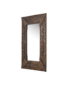 Currey and Company 1000-0172 Schwarzwald Mirror in Weathered Brown
