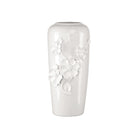 Currey and Company 1200-0984 Flower Maria Vase in White