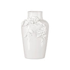Currey and Company 1200-0985 Flower Maria Vase in White