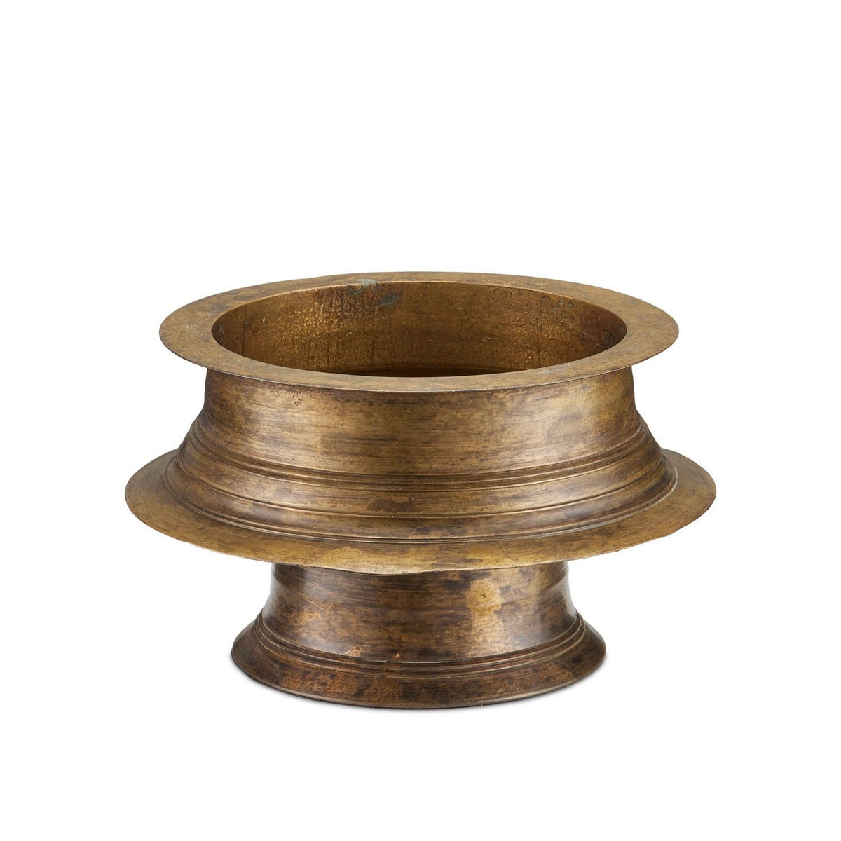 Currey and Company 1200-1054 Tanjore Ritual Bowl in Antique Brass