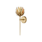 Currey and Company 5000-0302 Protea Wall Sconce in Brass