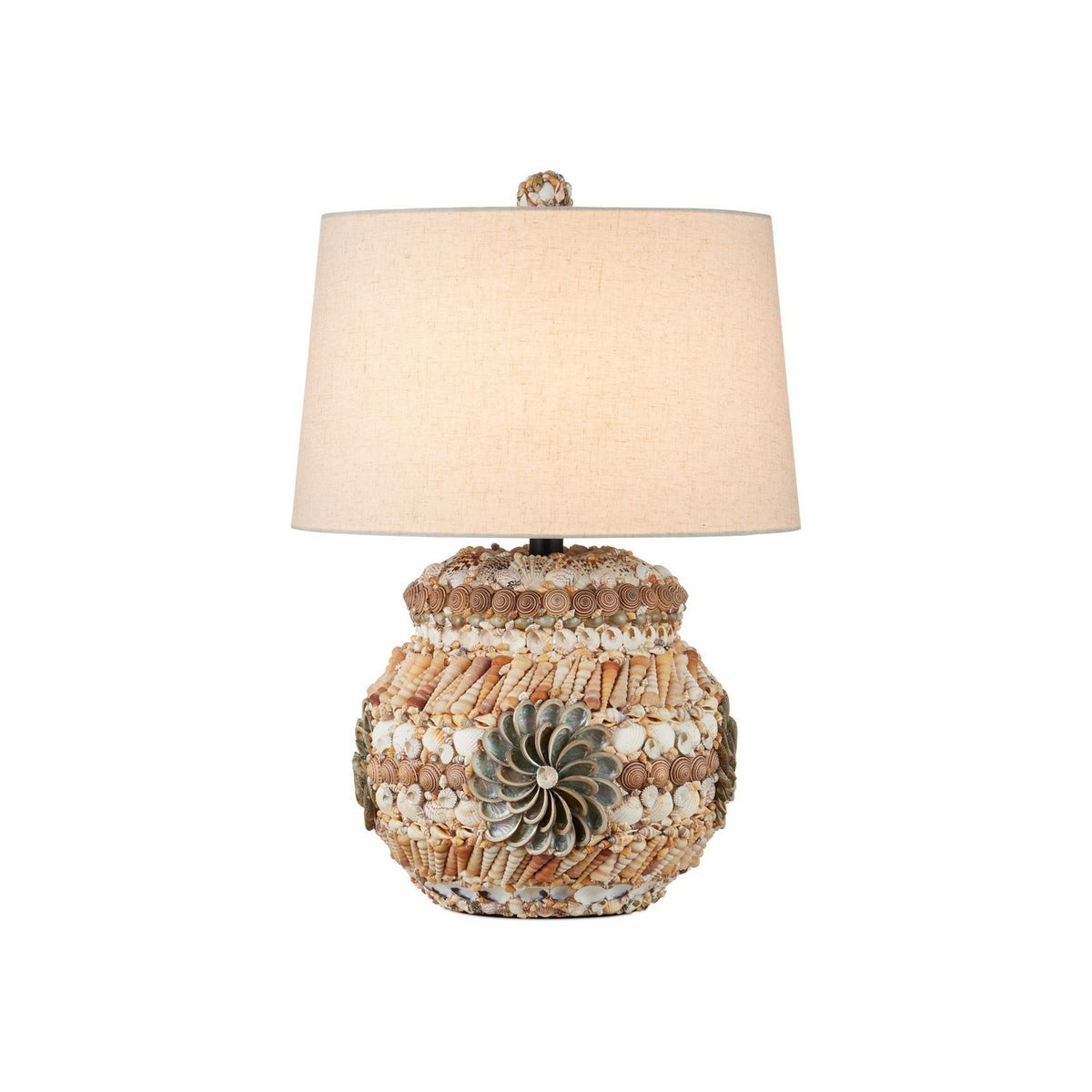 Currey and Company 6000-1055 Seascape Table Lamp in Natural