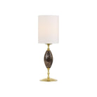 Currey and Company 6700-0020 Marche Cordless Table Lamp in Brown/Brass