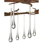 Currey and Company 9000-1333 Morning Grove Chandelier in Rhine Gold/Clear