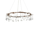 Currey and Company 9000-1333 Morning Grove Chandelier in Rhine Gold/Clear