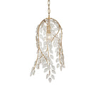 Currey and Company 9000-1354 Banyan Pendant in Antique Brass/Clear