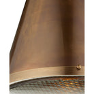 Currey and Company 9000-1366 Seafarer Pendant in Antique Brass/Clear