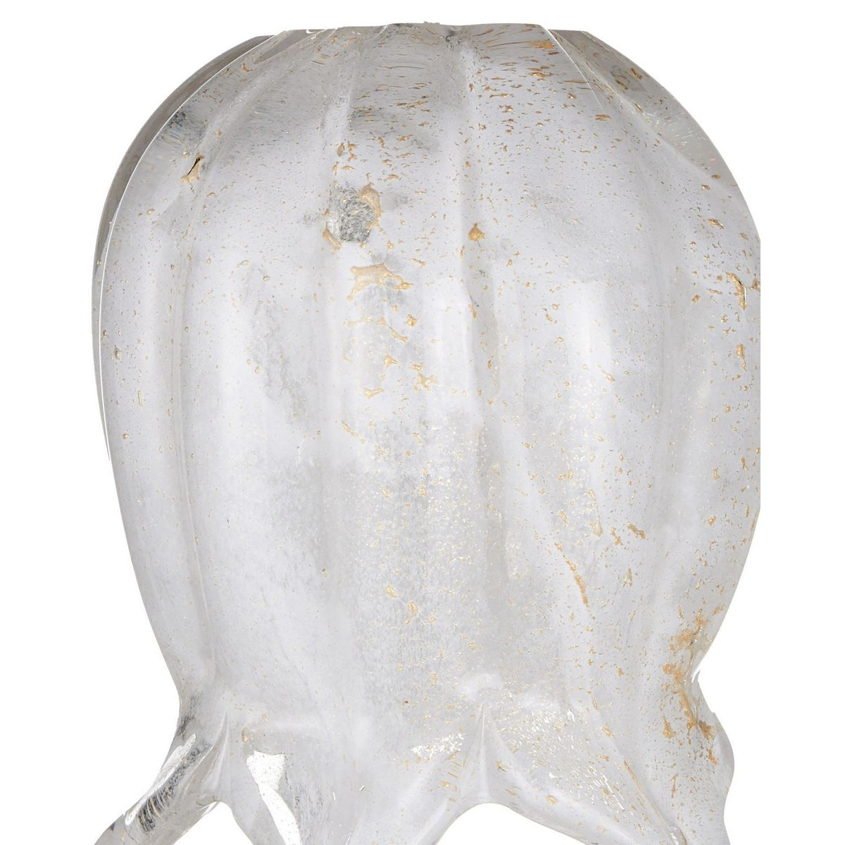 Currey and Company 9000-1407 Polpo Linear Multi-Drop Pendant in White/Silver
