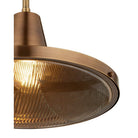 Currey and Company 9500-0026 Mariner Outdoor Pendant in Antique Brass/Clear