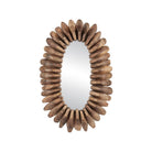 Currey and Company 1000-0176 Cobbler Mirror in Natural