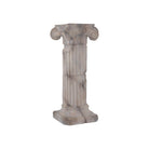 Currey and Company 1200-1087 Phoenician Pillar with Capital in Antique Reddish Brown