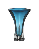Currey and Company 1200-1150 Aubrey Vase in Blue