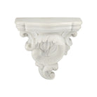 Currey and Company 1200-1155 Acanthus Wall Shelf in Antique Off-White