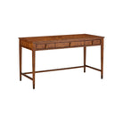 Currey and Company 3000-0343 Evie Writing Desk in Mappa Burl/Brass