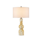 Currey and Company 6000-1086 Chawton Table Lamp in Marbleized Yellow