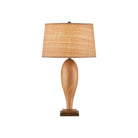 Currey and Company 6000-1124 Lignum Table Lamp in Chestnut