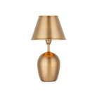 Currey and Company 6700-0042 Volley Cordless Table Lamp in Antique Brass