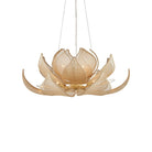Currey and Company 9000-1430 Oblivion Chandelier in Natural/Coco Cream