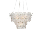 Currey and Company 9000-1467 Mallow Chandelier in Clear/Champagne
