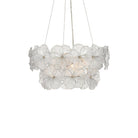 Currey and Company 9000-1468 Mallow Chandelier in Clear/Champagne