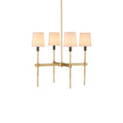 Currey and Company 9000-1494 Grigsby Chandelier in Antique Brass/Bronze