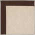 Zoe-White Wicker Brown