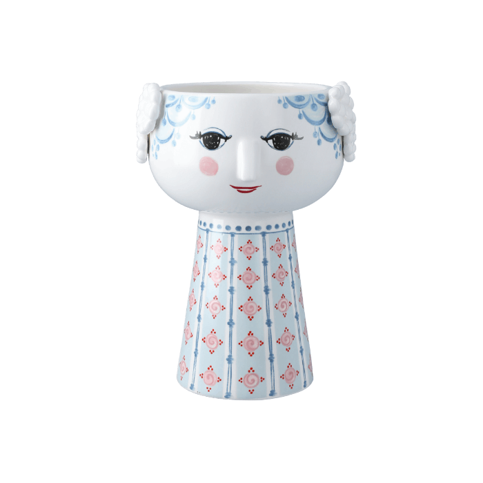 Bjørn Wiinblad 56057 Eva Vase in Light Blue