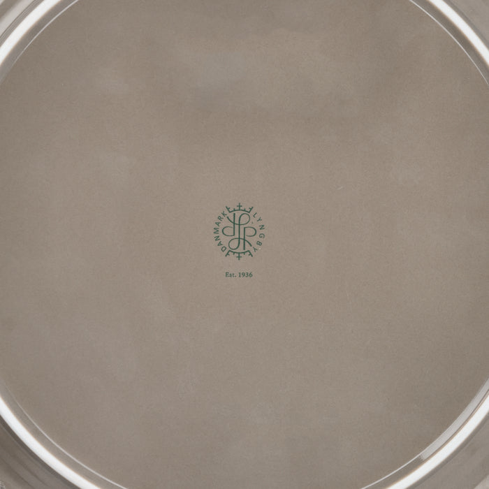 Lyngby Porcelæn 201807 Rhombe Earth Plate in Clay