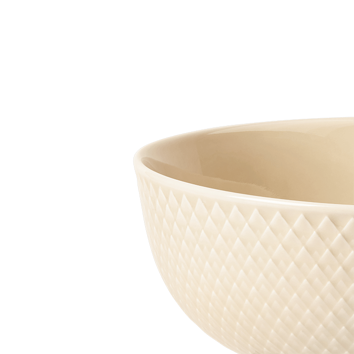 Lyngby Porcelæn 201821 Rhombe Earth Serving Bowl in Marble