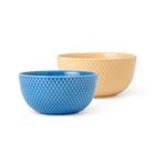 Lyngby Porcelæn 201906 Rhombe Color Bowl in Blue