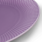 Lyngby Porcelæn 201950 Rhombe Color Oval Serving Dish in Purple