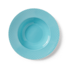 Lyngby Porcelæn 201982 Rhombe Color Plate in Turquoise