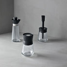 Rosendahl 25510 Grand Cru Oil and Vinegar Bottle in Black/Steel
