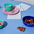 Lyngby Porcelæn 201913 Rhombe Color Bowl in Dark Blue