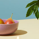 Lyngby Porcelæn 201912 Rhombe Color Bowl in Purple