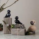 Kay Bojesen 39240 Lovebirds Wooden Figurine in Black