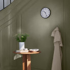 Arne Jacobsen Clocks 43633 Station Wall Clock in White/Black