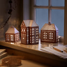 Kähler 693522 Gingerbread Lighthouse in Brown