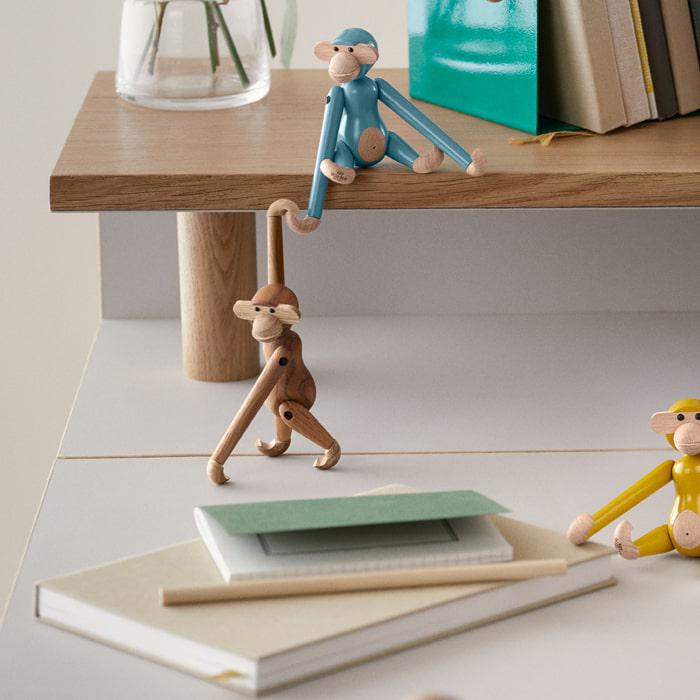 Kay Bojesen 39249 Monkey Wooden Figurine in Teak/Limba