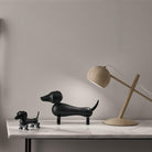 Kay Bojesen 39536 Dog Wooden Figurine in Dark Stained Oak