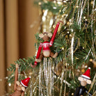 Kay Bojesen 39571 Christmas Jumper Monkey Wooden Figurine in Teak/Limba