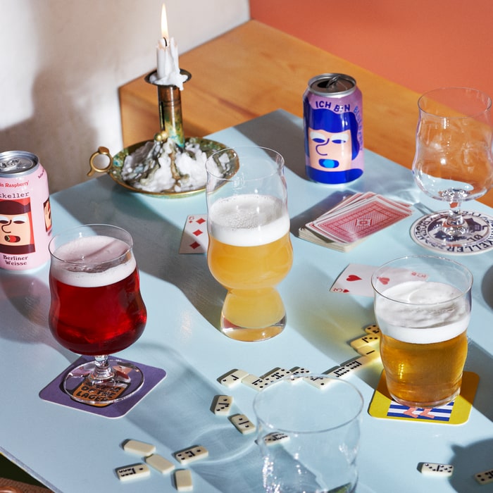 Holmegaard 4300542 Mikkeller Universal Beer Glass (Set of 2) in Clear