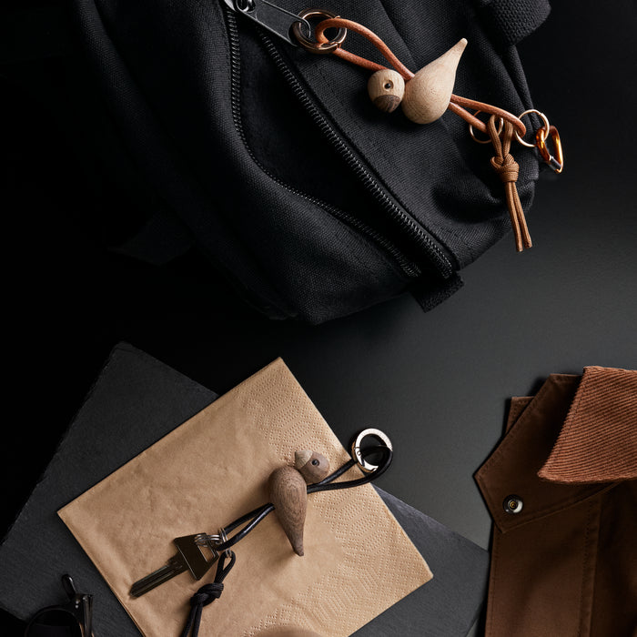 Kay Bojesen 39665 Bird Bag Charm in Oak