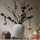 Kähler 693537 Gingerbread Ornament in Brown
