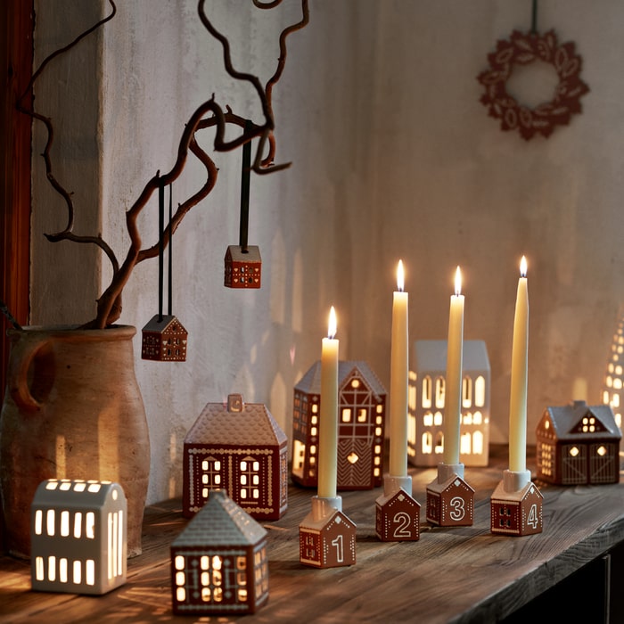 Kähler 693537 Gingerbread Ornament in Brown