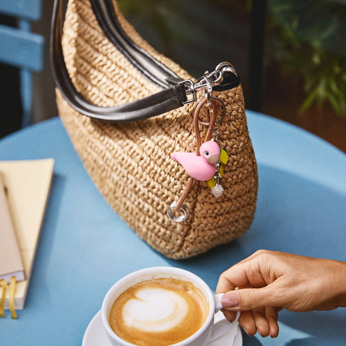 Kay Bojesen 39830 Bird Bag Charm in Rose