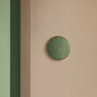 Arne Jacobsen Clocks 43483 City Hall Wall Clock in Green