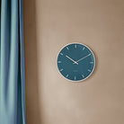 Arne Jacobsen Clocks 43486 City Hall Wall Clock in Blue